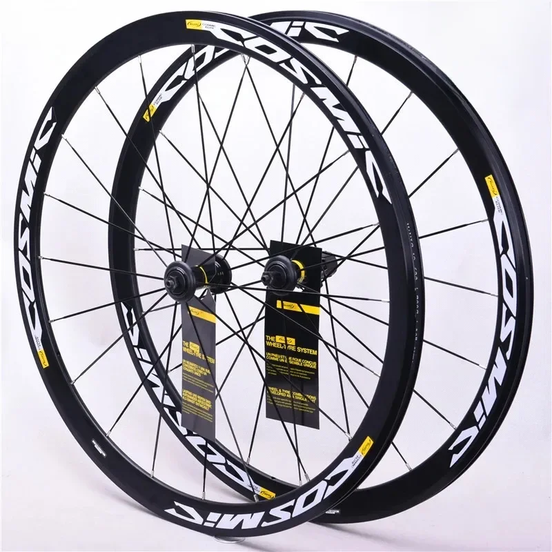 AliExpress 700c Road Bike brake Wheelset 30/40/50mm Cosmic Elite road Wheels compatible for Shimano Compaglono