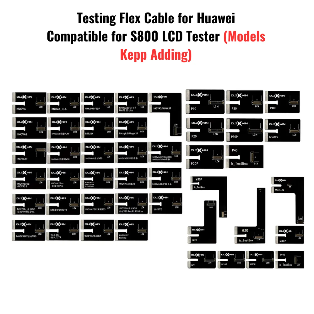 Testing Flex Cable for Huawei Compatible For S800 LCD Screen Tester Link One