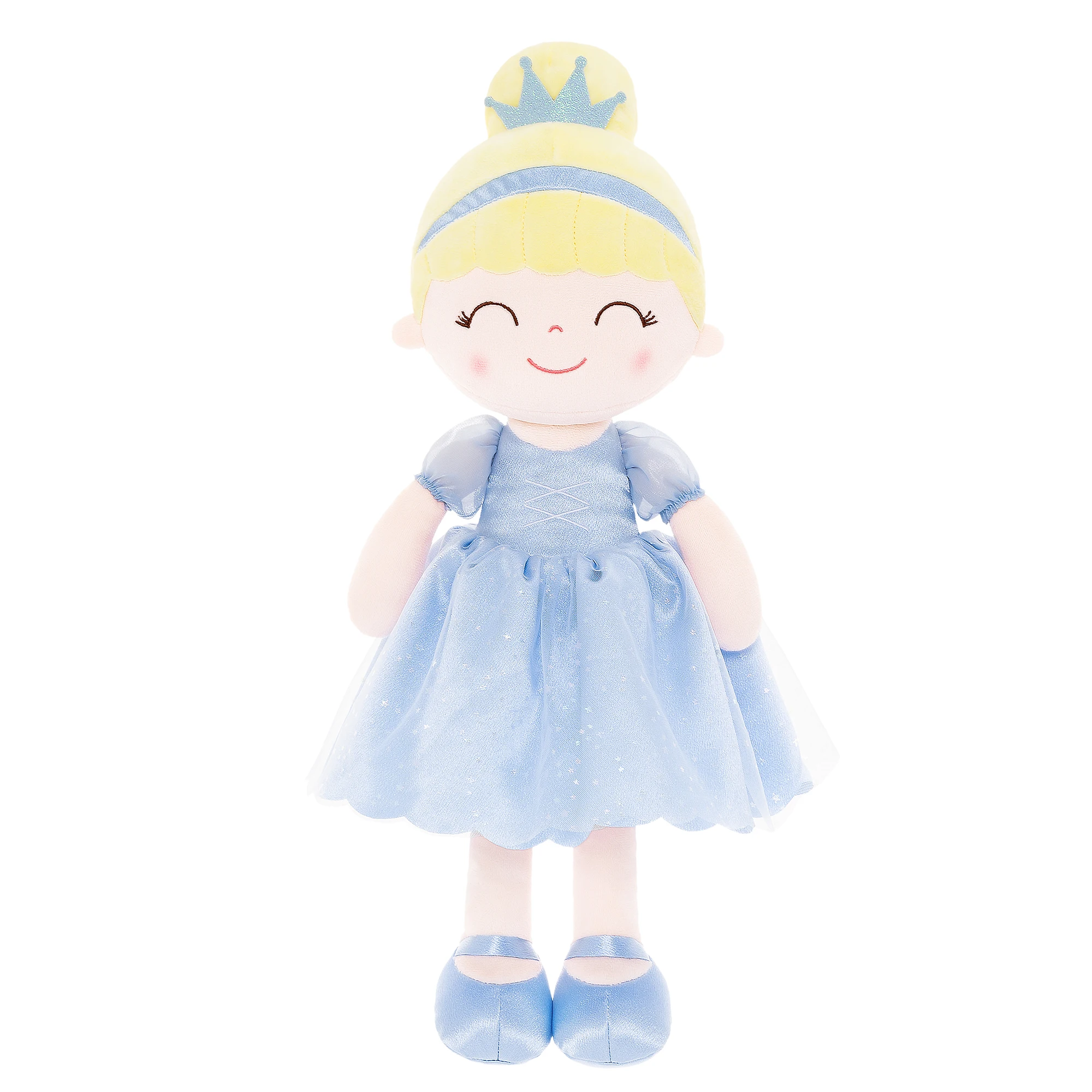 Baby Girls Dolls  Manor Princess Toys Pale Blue Ideal for Baby's first Birthday Gift