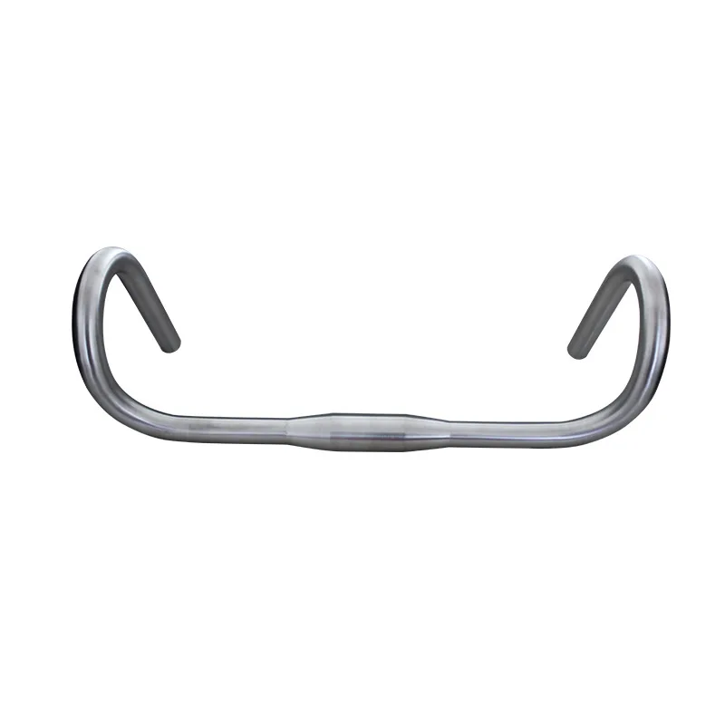 Titanium Bicycle Handlebar, Road Riding Drop Bar, Curved Handlebar, Cycling Parts, 31.8mm, Sports Accessories