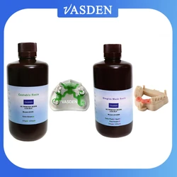 Vasden 3D Printer Dental Temporary Crown Castable Resin High Precision Dental Guide Plate Photopolymer Dental Gingiva Soft Resin