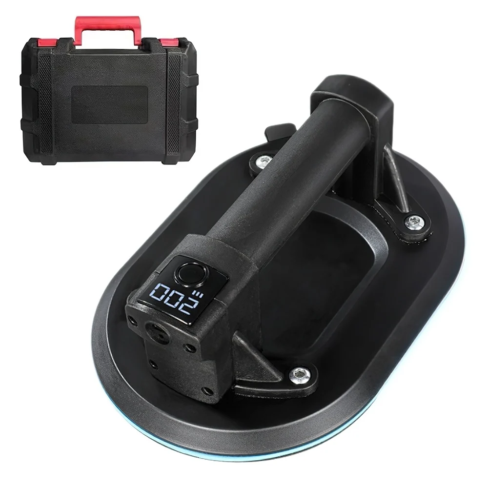 300Kg Belasting Industriële Kwaliteit Elektrische Vacuüm Zuignap Zware Vacuüm Lifter Voor Granieten Tegel Glas Hout Steen 3600Mah Batte