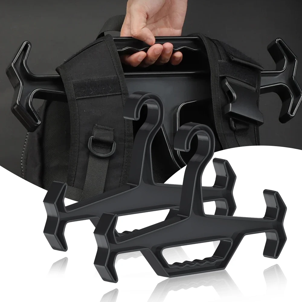 Tactical Vest Hanger Heavy Duty Armor Vest Hanger Clothes Racks Organizer Camping Portable Multifunctional Non-slip Hangers