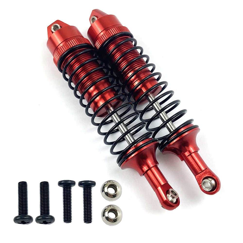 RC Car Aluminum Alloy Front/Rear Shock Absorber Full Metal Large Bore For Traxxas 727 1/10 Slash 4x4 RC Truck Accessories