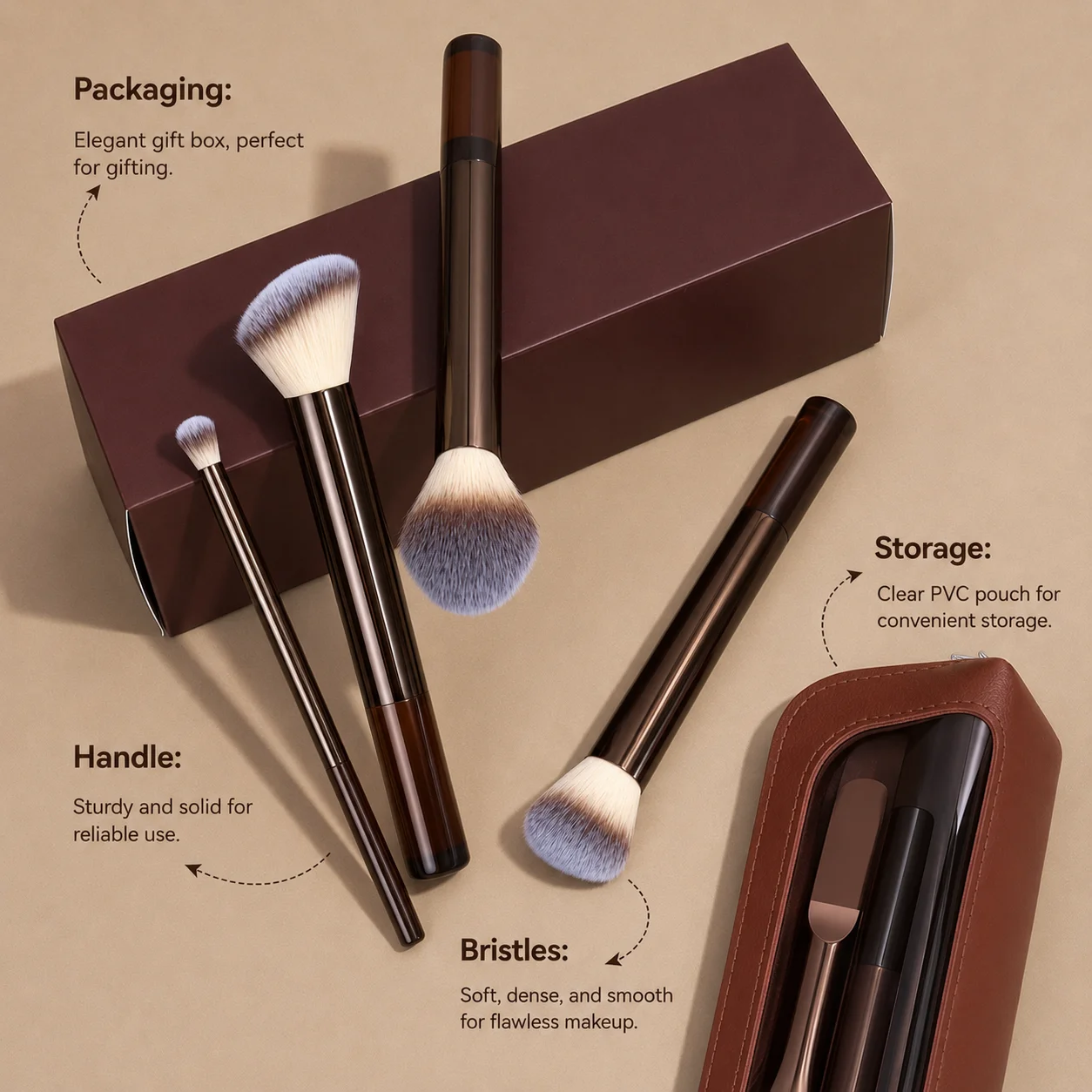 15-częściowy profesjonalny zes – Huda Beauty Makeup Brush Set recenzja i cena