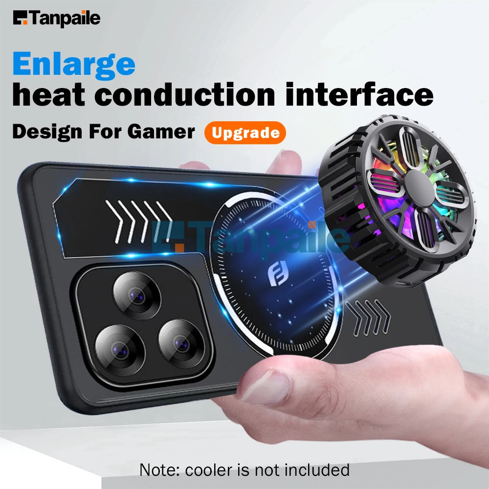 Cooling Case For POCO F6 Case Shockproof Gaming Bumper Heat Dissipation For Redmi Turbo 3 Case Turbo3 POCO F6 PRO K70 PRO Funda