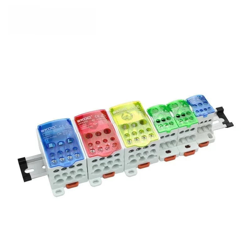 Skrzynka rozdzielcza UKK Jeden z kilku wyjść Złącze elektryczne Złącze na szynę Din Listwa zaciskowa UKK80A/125A/160A/250A/400A — zdjęcie 2