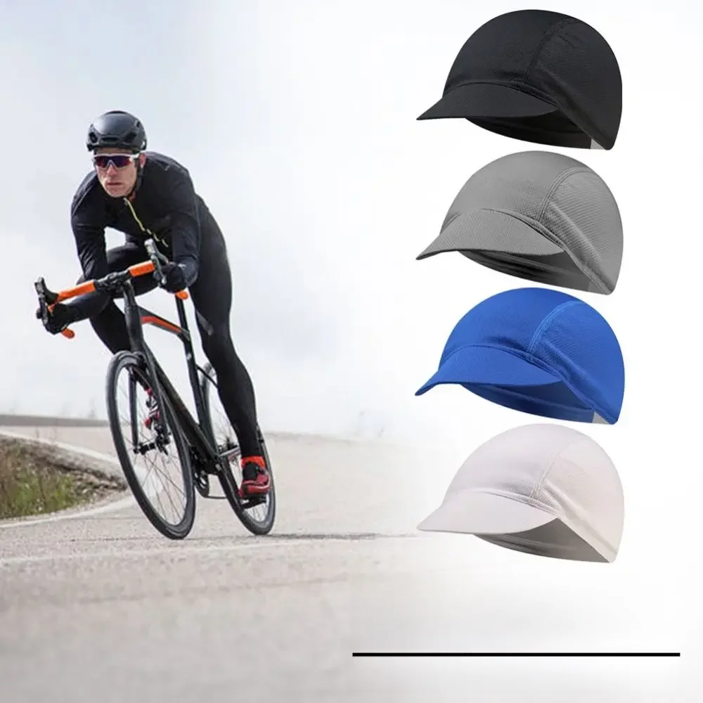 AliExpress Quick Dry Cycling Hat Bicycle Cap Breathable Helmet Liner Mesh Fabric Riding Hat Outdoor Sports