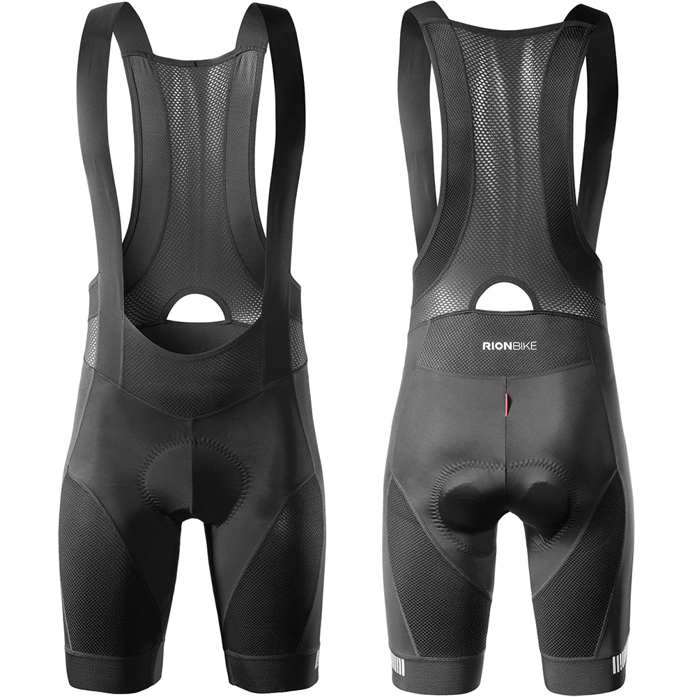 RION Cycling Men\'s Jersey Sets MTB Mountain Bike Ciclismo Bicycle Clothing 3D PAD Cycling Bib Shorts Quick Dry Motorcycle Wear