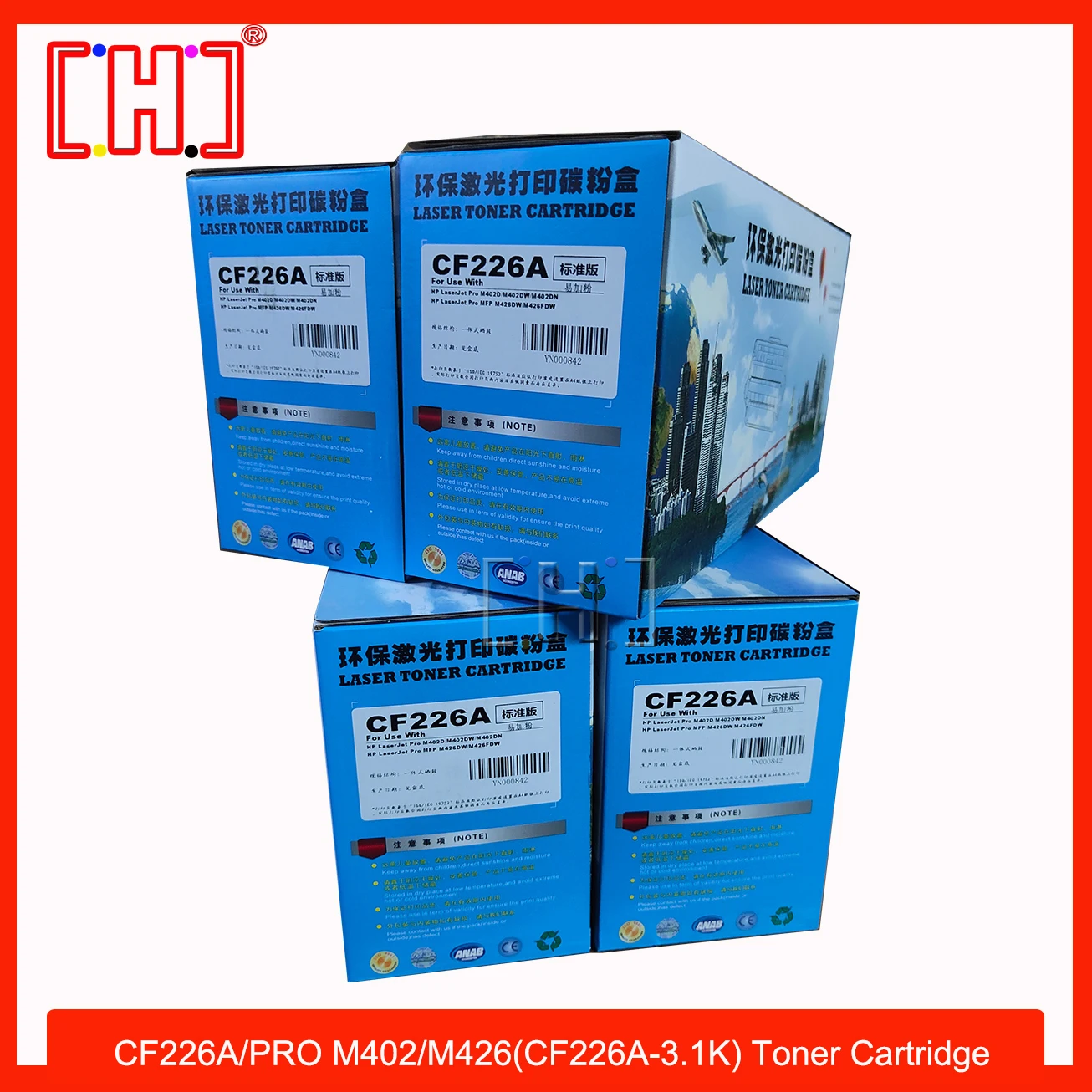 Hochwertige Toner kartusche für cf226a/pro m402/m426 (cf226a-3,1 k)