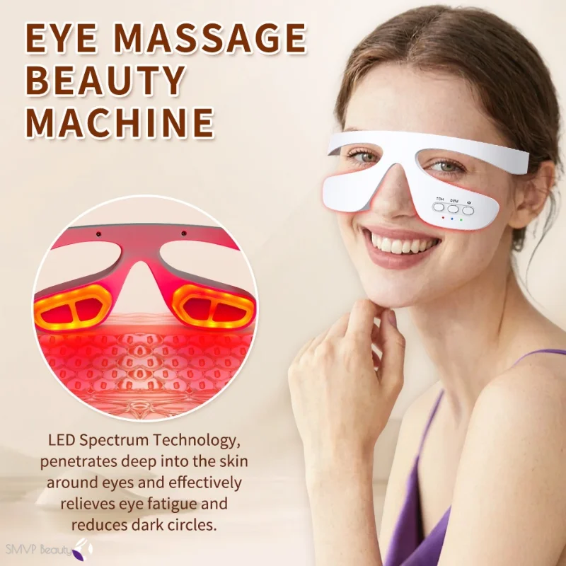 

Eye Massager 3D Eyes Relax Massager Fatigue Relief Lighten Dark Circles Smooth Eye Fine Line Beauty Eye Care