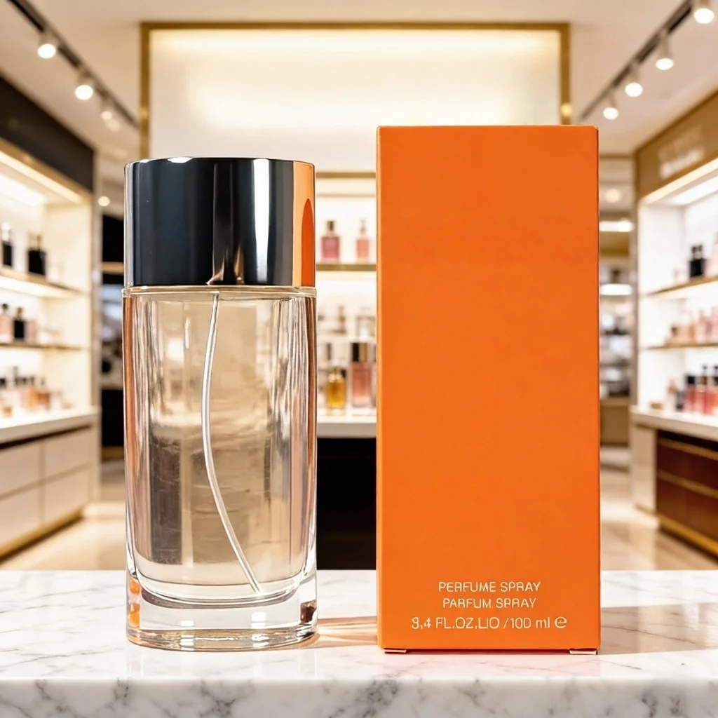 Clinique Happy Perfume for Women (3.4 oz / 100 ml): A Fresh, Energizing Fragrance Featuring Citrus and Jasmine Notes with a Long-Lasting 12-Hour Scent—an Ideal Everyday Fragrance for Young Women During the Spring and Summer Seasons.