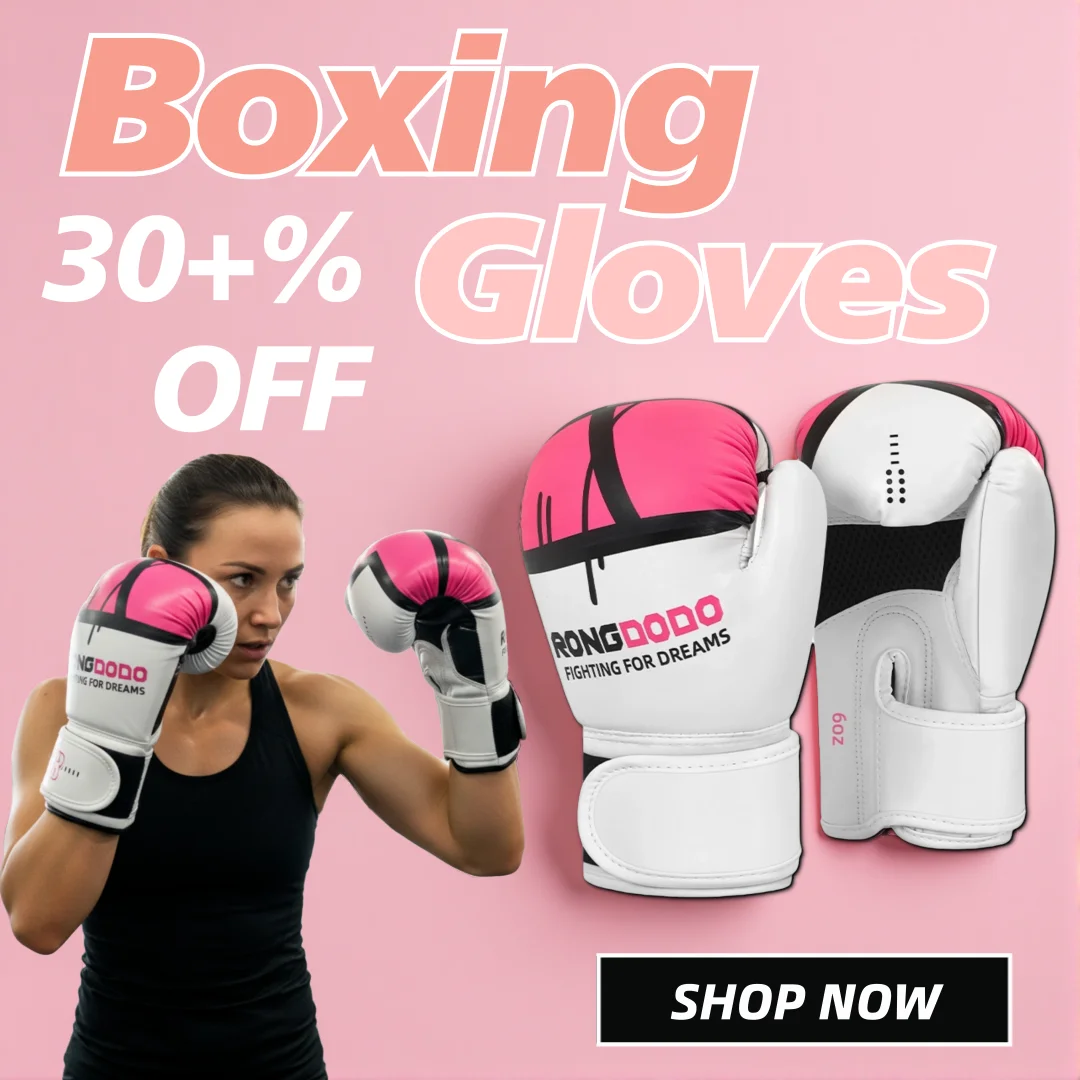 Mesh Sport Boxer - Gants de boxe 6/8/10OZ avec paume