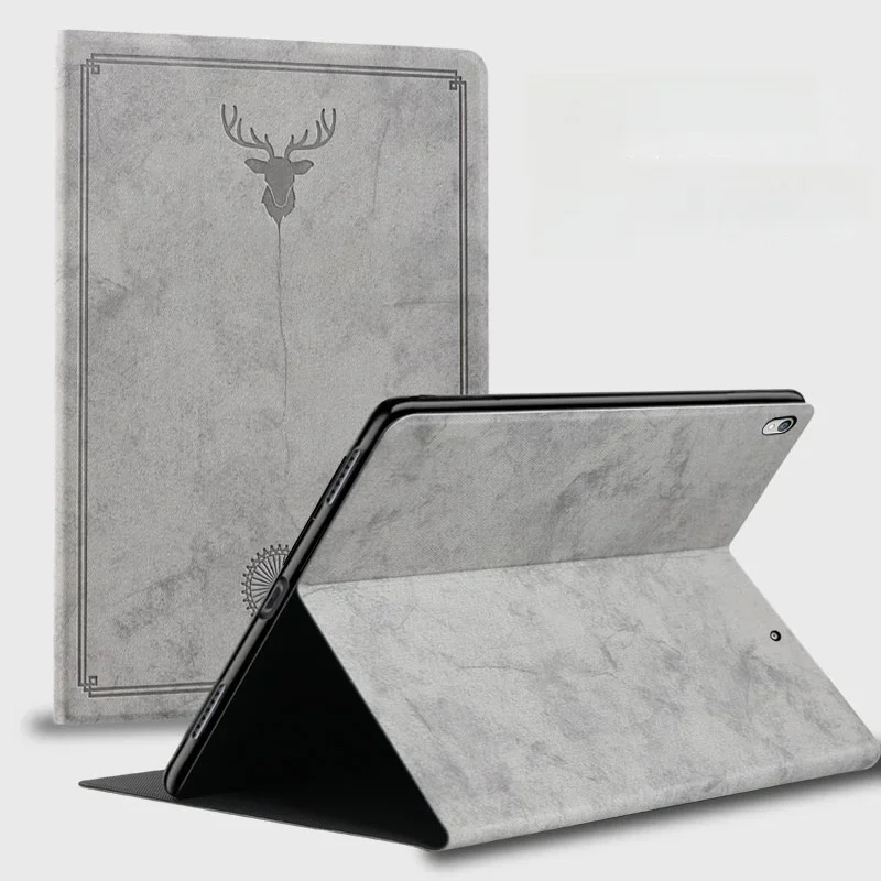 Skórzane etui Deer do iPada Air 4 10.9 2017 2018 9.7 Air 3 Pro 10.5 11 Mini 1 2 5 Smart Cover 6th 7th 8th 10th 10.9 Stand Cover — zdjęcie produktu 7
