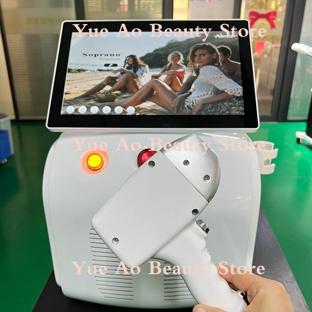 808 diode hair removal machine 3 wavelengths RF professional approval Ce Eos-Ice 755nm 808nm 1064nm hair removal