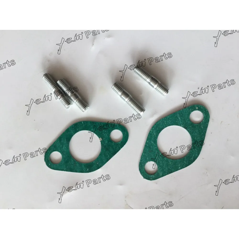 

H07C oil cooler cover bolt and gasket For Hino