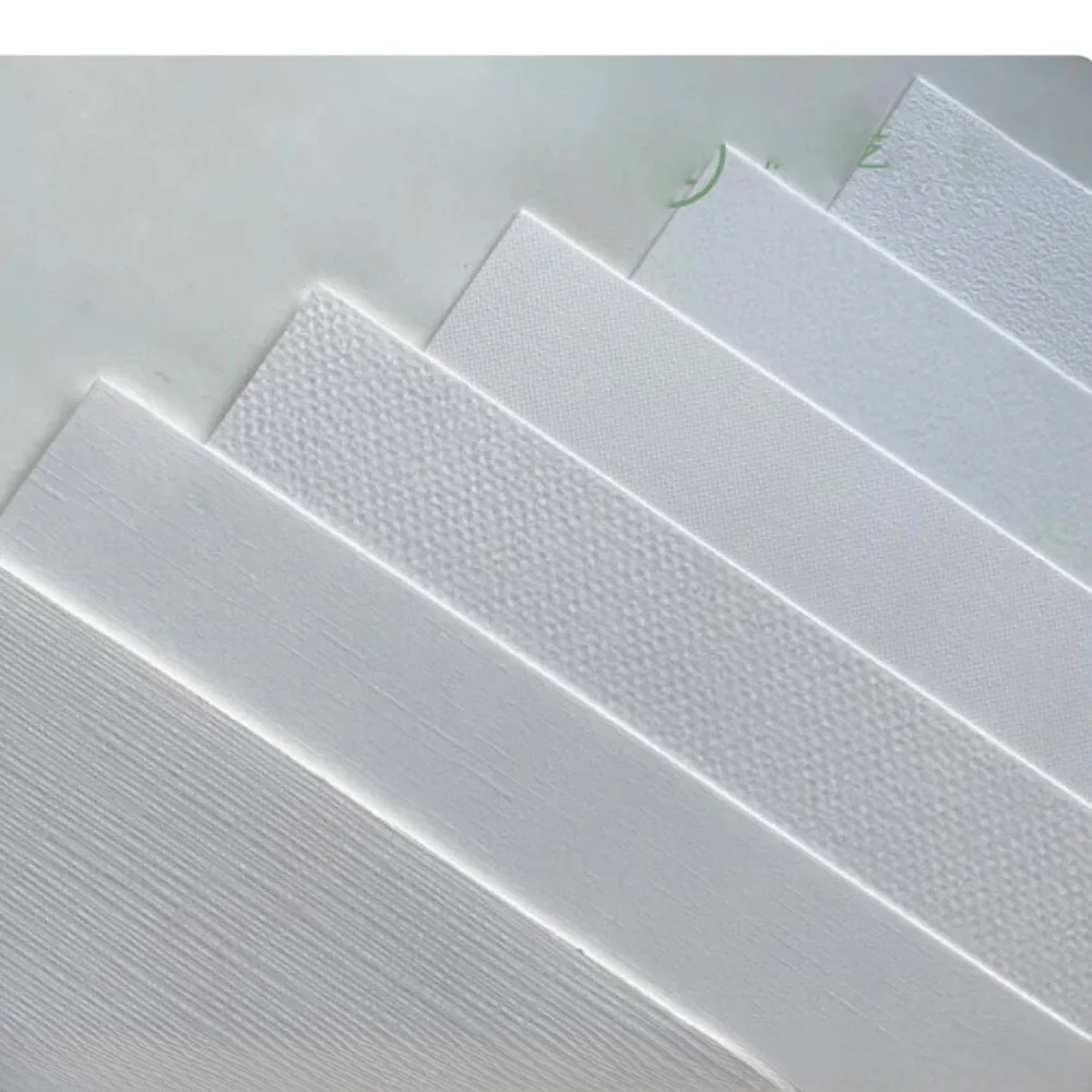 50 arkuszy papieru artystycznego ultra białego o specjalnej teksturze, do druku atramentowego, papier na pocztówki, wizytówki, grubość 350g, papier tłoczony. — zdjęcie 2