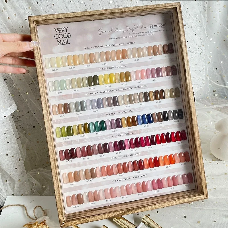 56 kolorów 32 kolory 12 kolorów Zestaw żelu do paznokci Zestaw do zdobienia paznokci Gorąco sprzedający się profesjonalny nietoksyczny żel UV Nowy model 2024 Salon paznokci