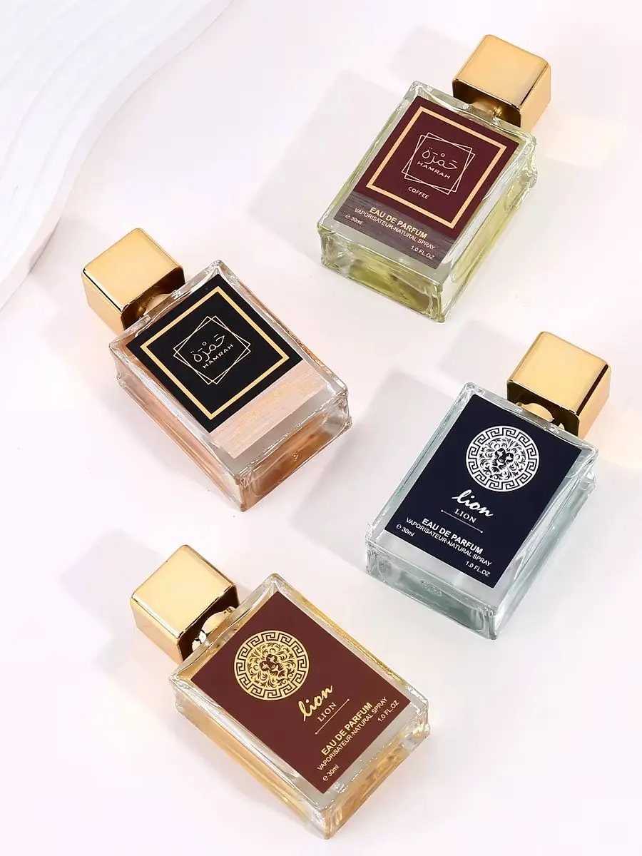 30ml Arabic Eau De Parfum Lion Hamrah Series Long Lasting Fragrance Spray For Men Women Dubai Luxury Perfume Fresh Woody Scent Body Spray Gift