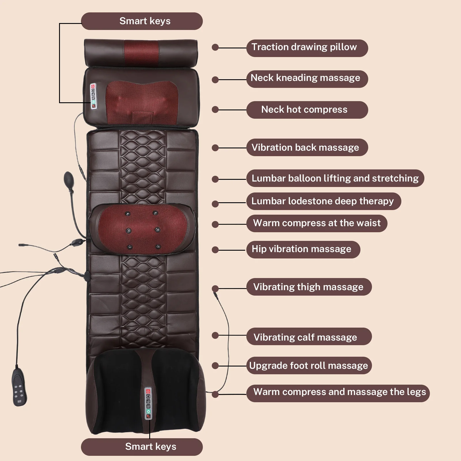 lovehoney enjoy water based lubricant Vibrating Massage Pillow main image 0