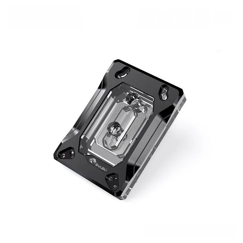 Blok wodny Bykski CPU do procesora AMD SWRX8/STRX4/AM5/AM4/TR4/SP3 chłodnica wodna akrylowe wydanie ARGB, CPU-RAY-MK-M — zdjęcie 2