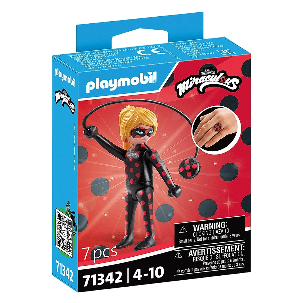 PLAYMOBIL MIRACULOUS LADYBUG - ANTIBUG, 71342, clicks, famobil, original, toys, boys, girls, gifts, collector, dolls, man, woman, store, with box, new, official license