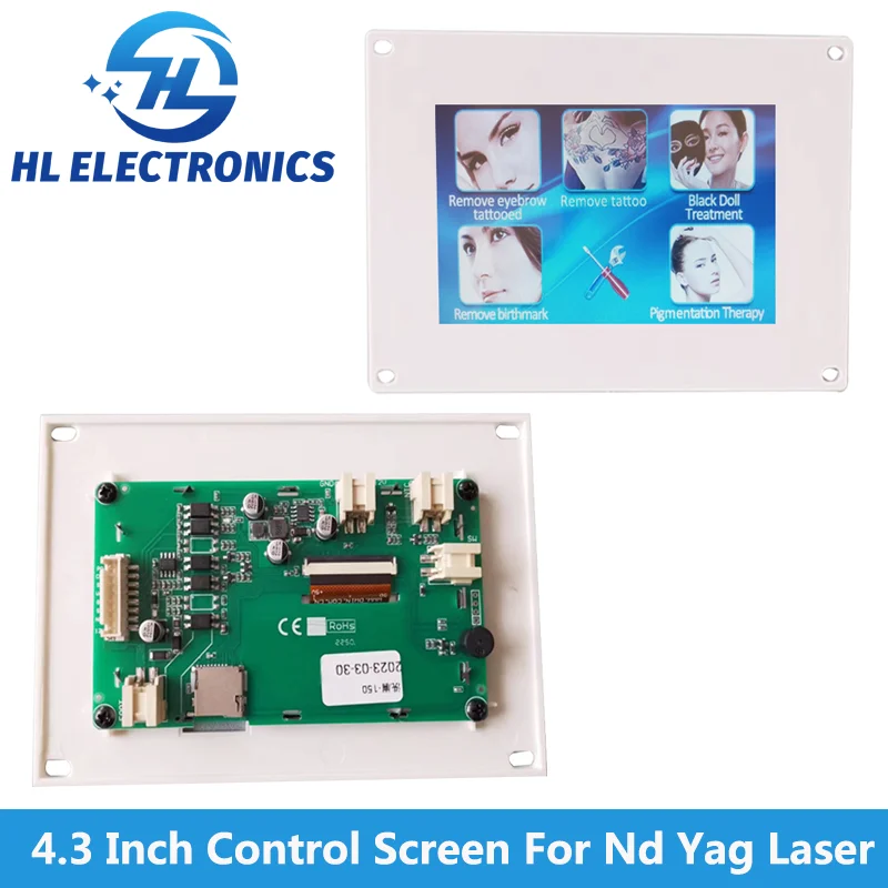 High Performance Yag Laser Control Screen 4.3 Inch display