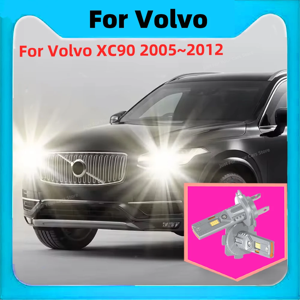 

2x H7 светодиодная лампа Canbus 30000LM для Volvo XC90 2005 2006 2007 2008 2009 2010 2011 2012 Новое обновление CSP 3570 Auto Lampada