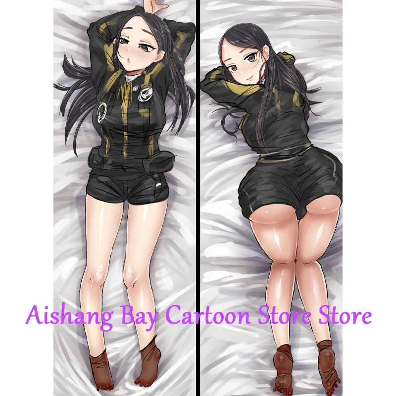 Anime Dakimakura Pillow Yoko Usami Tokumei Sentai Go Busters 2-Side Print Pillowcase Hugging Body Cushion Cover Otaku Waifu