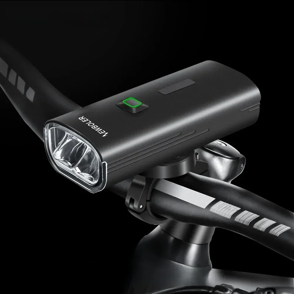 AliExpress NEWBOLER 8000LM Bike Light Type-C Charging Front Lamp 8000mAh Bicycle Light IPX6 Aluminum Alloy Headlight Bike Accessories