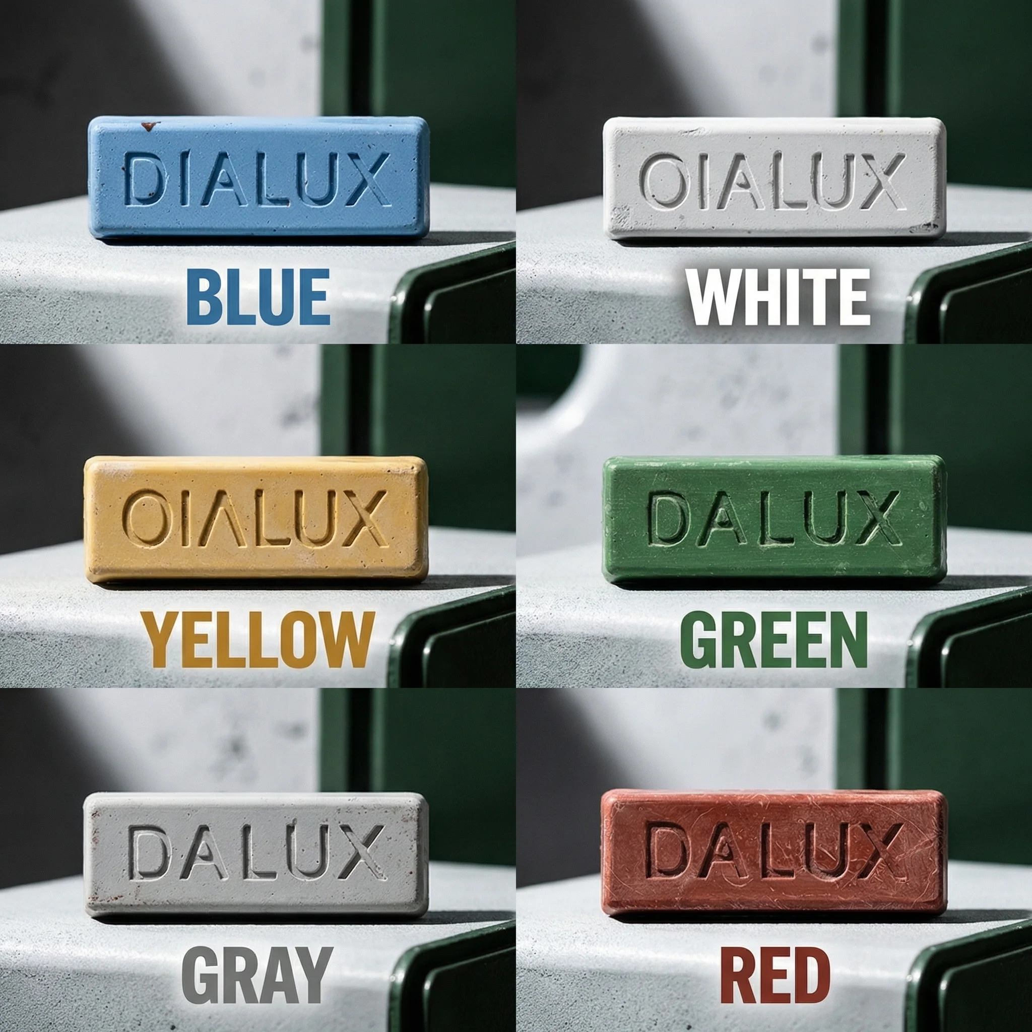 AH 6PCS Color Polishing Rouge - Jewelry Polishing Rouge Buffing Compound 评论和价格