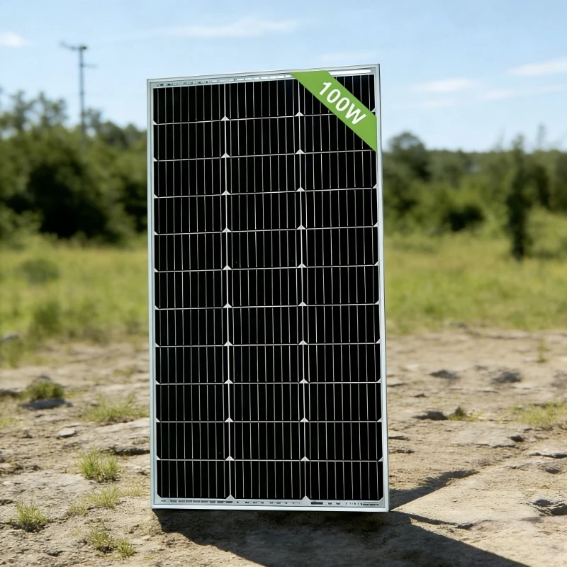 100 W 200 W Solarpanel aus gehärtetem Glas, 18 V Photovoltaik-Solarmodule, wasserdicht, langlebig für Batterien, Außeneinsatz, Wohnmobil, Boot, Camping