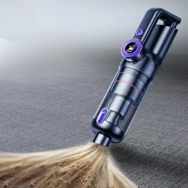 CAFELE 14000Pa Car Vacuum Cleaner Handheld 100W High Power Wireless Cleaner 6000mAh Air Extractor 2-in-1 For Home Car Cleaning