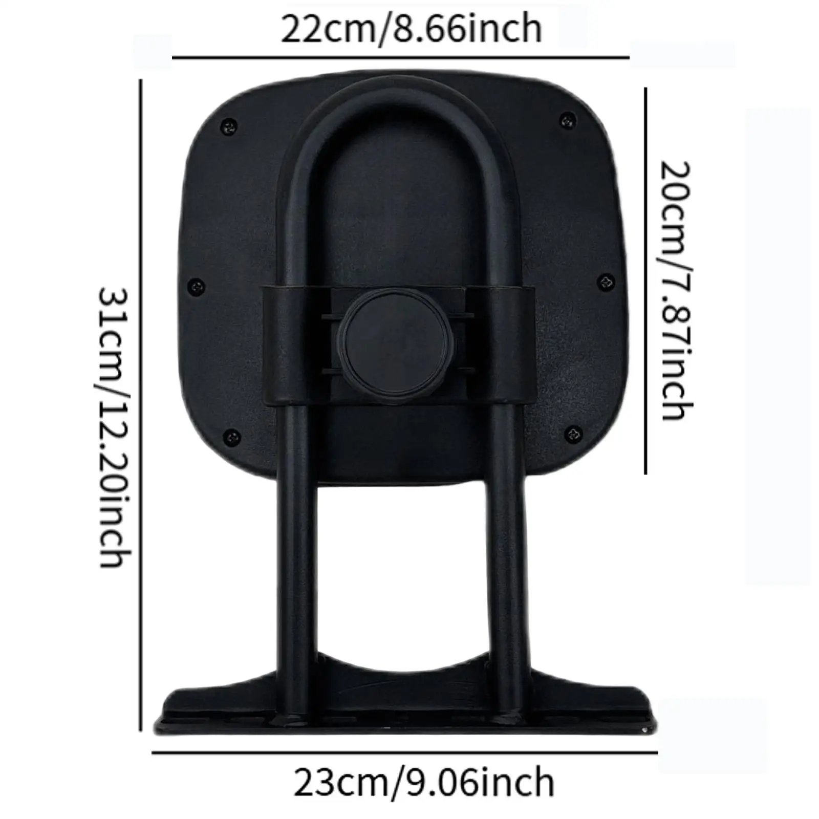 Motorcycle Rear Seat Backrest Modified Rear Passenger Backrest Replace Parts Sissy Bar Rear Passenger Back Rest view 4