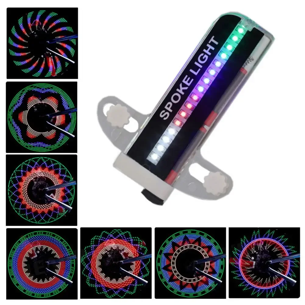 AliExpress LACYIE 3D Bicycle Spoke 32 LED Lights Illuminate the Streets Fancy LED Colorful Bike Wheels Light Wheel