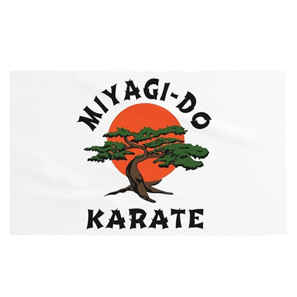 Miyagi Do Karate Banner Breeze Flagge Outdoor Flaggen Home Flag Garten Flagge 3'X 5' Ft