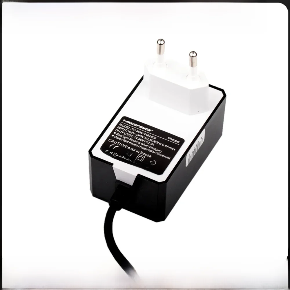 Inteligentna ładowarka do akumulatorów LiFePO4 14.6V 2A 4S do wiertarko-wkrętarek elektrycznych 12.6V 12.8V, ładowarka do pakietów akumulatorów LiFePO4, złącze DC — zdjęcie produktu 7