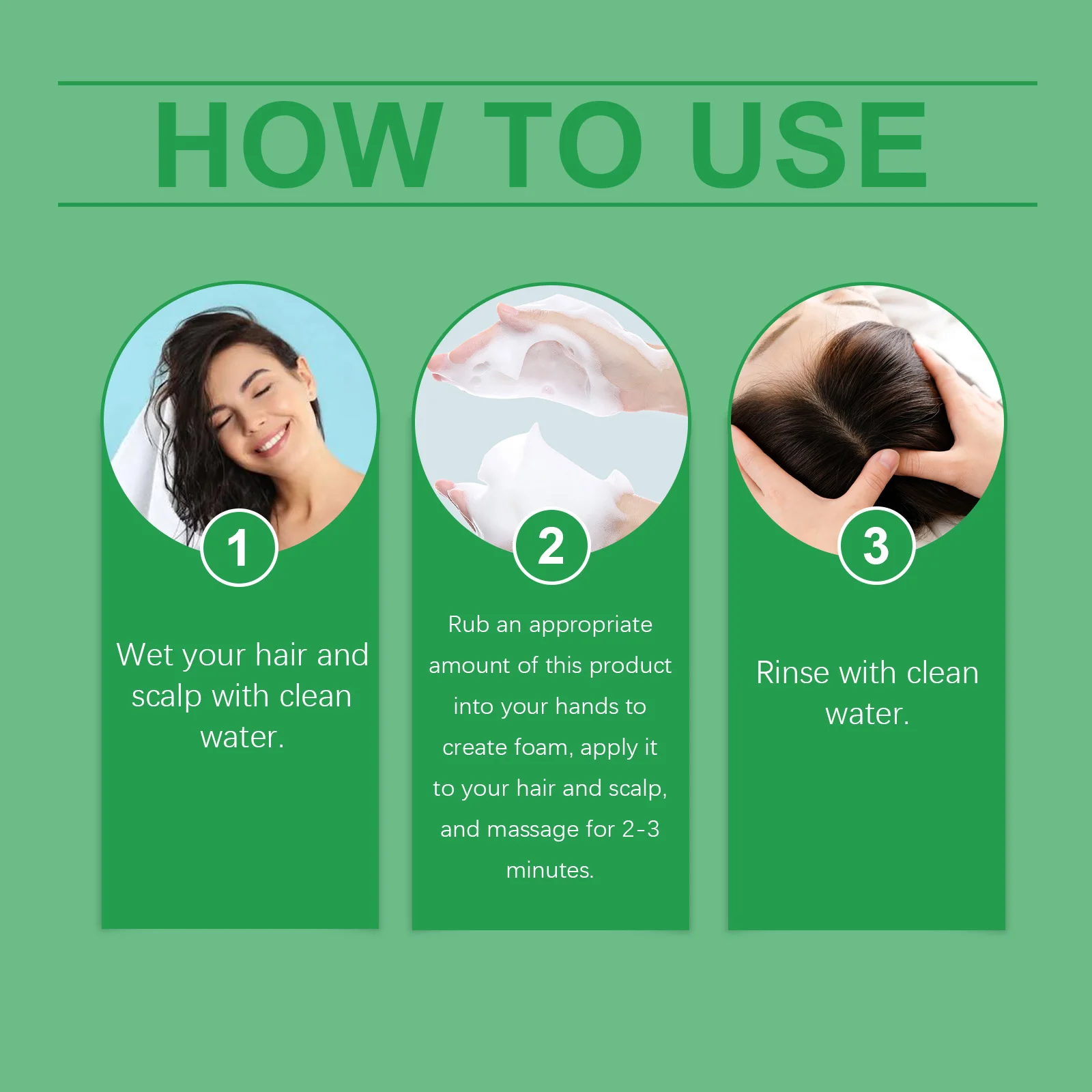 شامبو سميك للتحكم في الزيت يعزز حجمًا ويقوي السواحل ويقلل الكسر ومغذي وإصلاح شامبو العناية بالشعر وإكليل الجبل