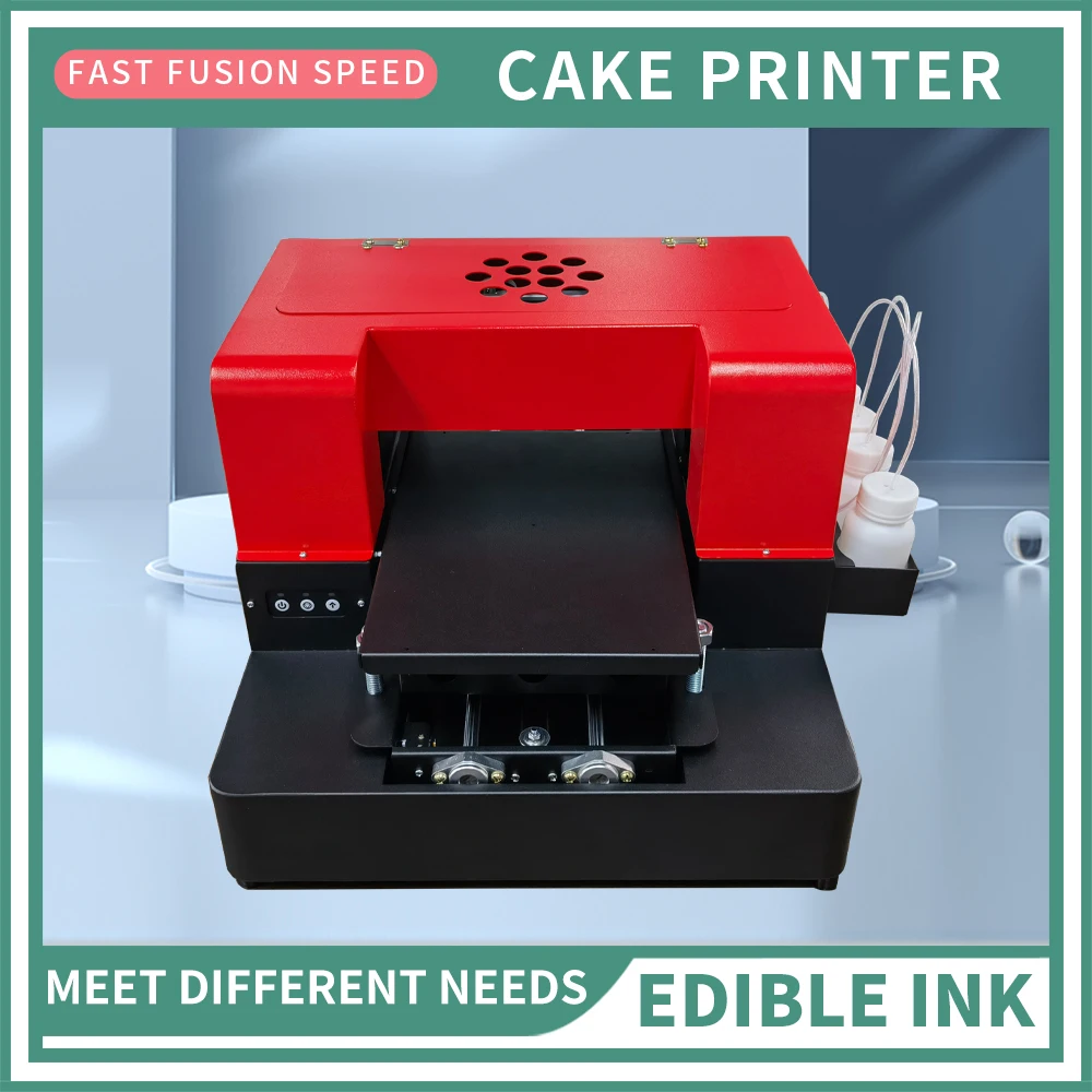 A4 CISS Sugar Paper Printer For Food Sugar Paper Macaron Little Sugar Printer For Food Print Printer Flatebed Printing