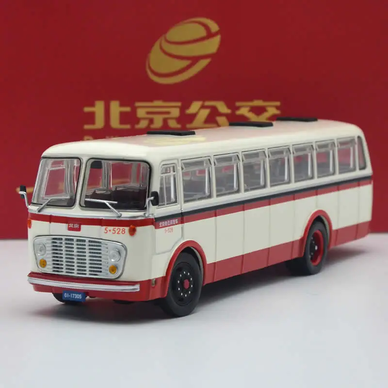 

1:64 Scale Beijing Public Transport BK651 Single-machine Alloy Bus Model