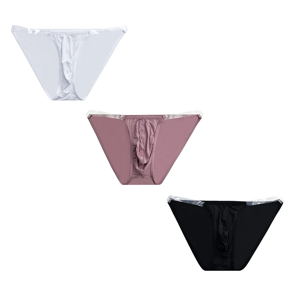 

3PCS Men's Modal Triangle Underwear | 3D Lifting Butt Design, High-Cut Seamless Fit, Comfortable and Breathable, Sexy and Invisi