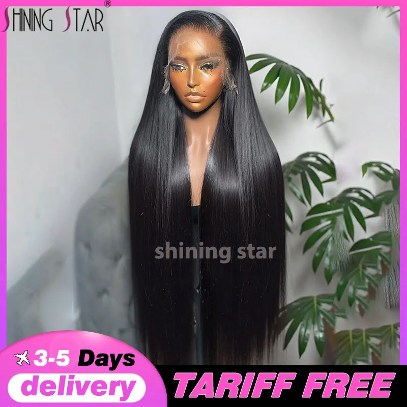 

30 34 Inches 180 Density Body Wave 13X6 Hd Transparent Lace Front Wigs Natural Color Human Hair Wig For Women Lace Frontal Wigs