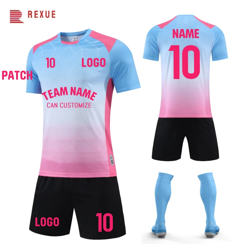 

Мужской спортивный комплект 25/26 футбольный трикотаж с принтом и короткими рукавами, повседневная футболка для футбольных болельщиков, тренировочная одежда, игровая форма по индивидуальному заказу