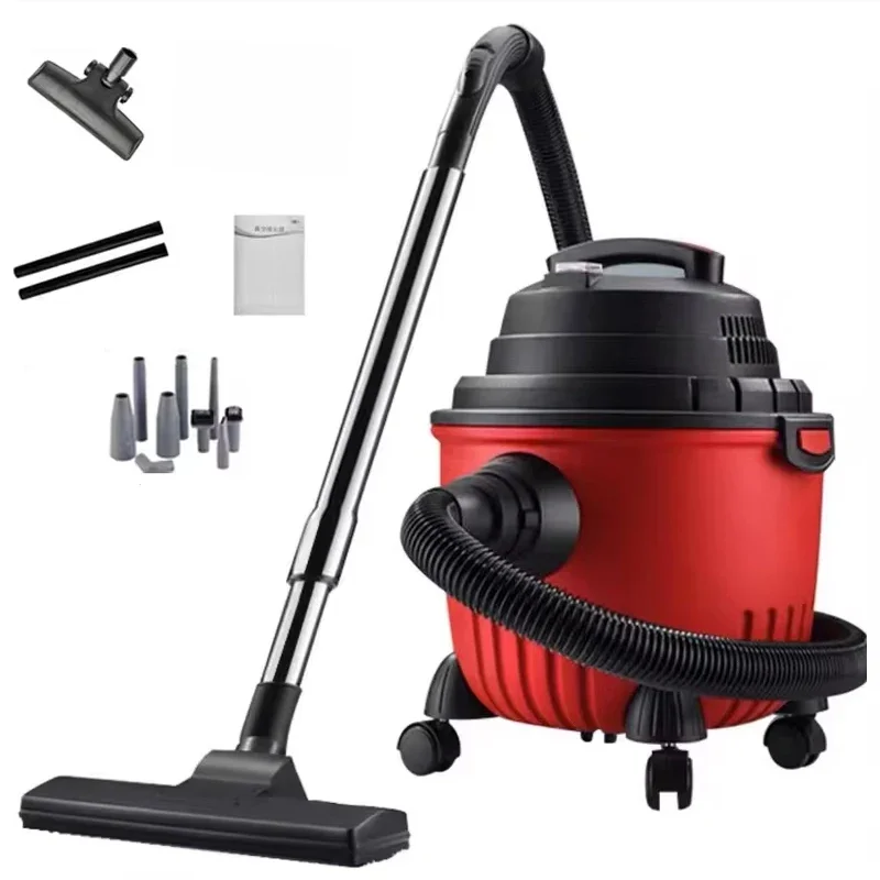 Multifunctional Vacuum Cleaner Handheld Bucket Vacuum Cleaner Dust Collector Strong Suction Wet And Dry Blowing Three-Purpose Va
