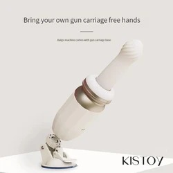 KISTOY® ORGASM SEX TOYS AUTOMATIC PLUG HEATING APP SMART VIBRATOR