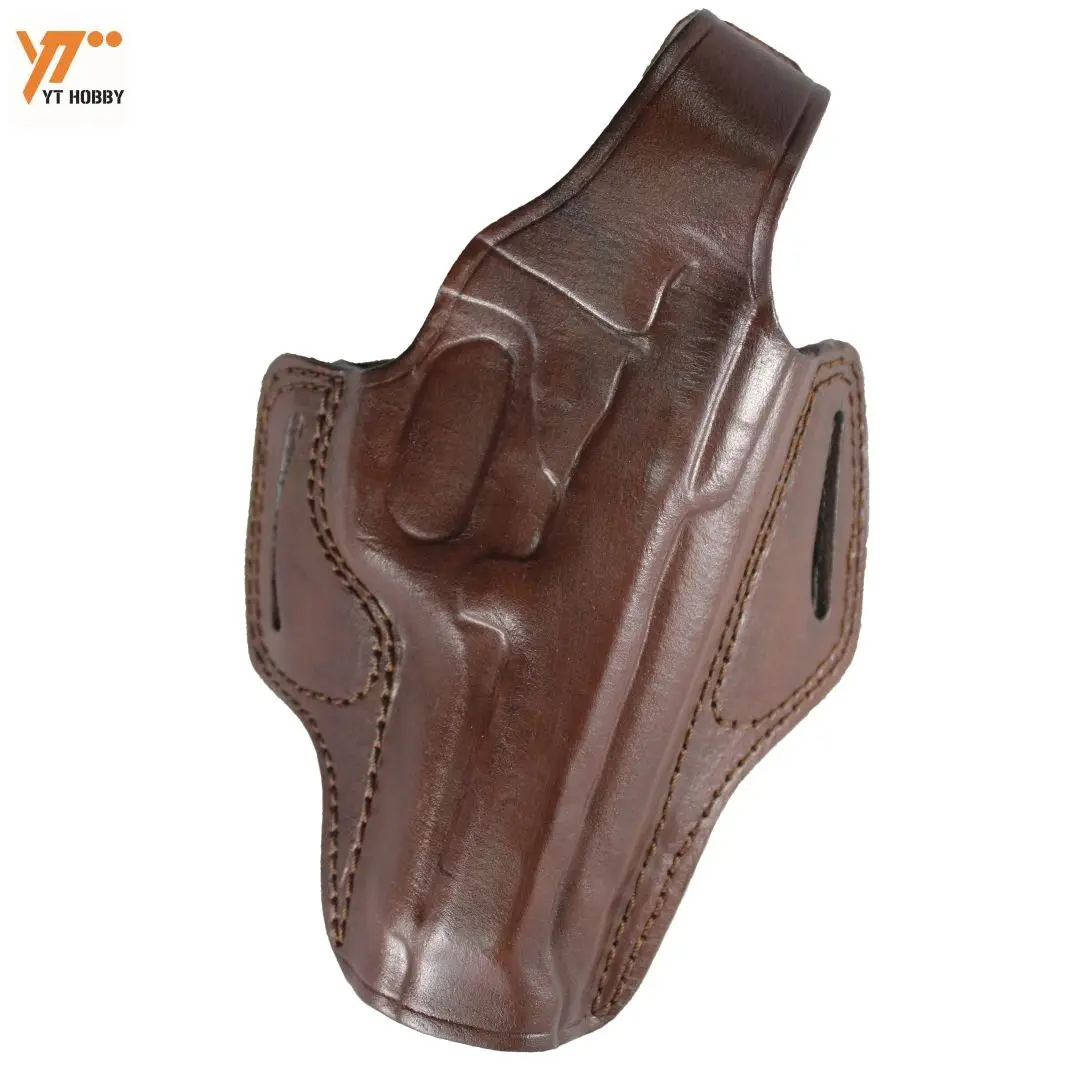 

YT HOBBY Springfield XDS 3.3 "Handmade Real Leather Fast Draw OWB Outside The Waist Band Carry Pistol Gun Firearm holster Pouch