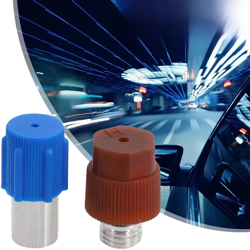2 SZTUK Adapter klimatyzacji Hd Nd Połączenia R134a Dla Ford Opel VW Seat Skoda Nd Adapter Und 357820795 J 357820795 H — zdjęcie 2