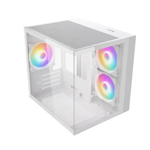 خزانة ألعاب Aquário PIXXO أبيض، M-ATX - CGH100W أعلى 8 مبيعات لخزانة أحواض السمك - رقم 2