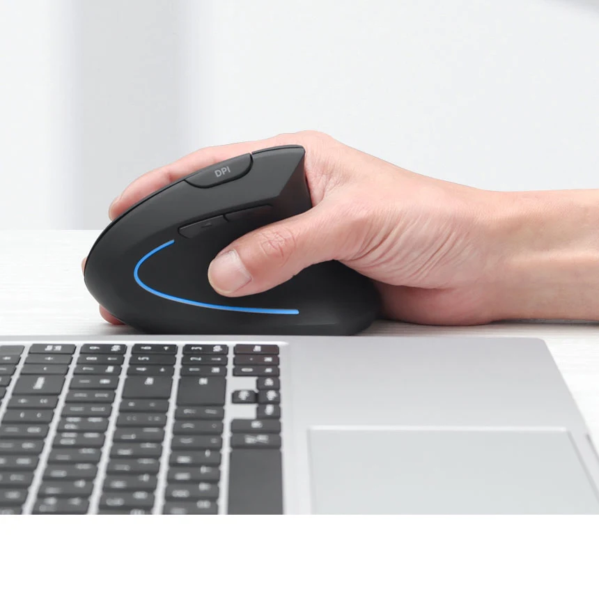 Human Engineering vertical wireless mouse Bluetooth combined mocer900