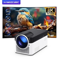 Magcubic 900ANSI HY450 Proiector 8K 4K 1080p Ultra Short Throw Auto Offset Voice Assistant BT5.4 Alwinner H716 Electronic Focus